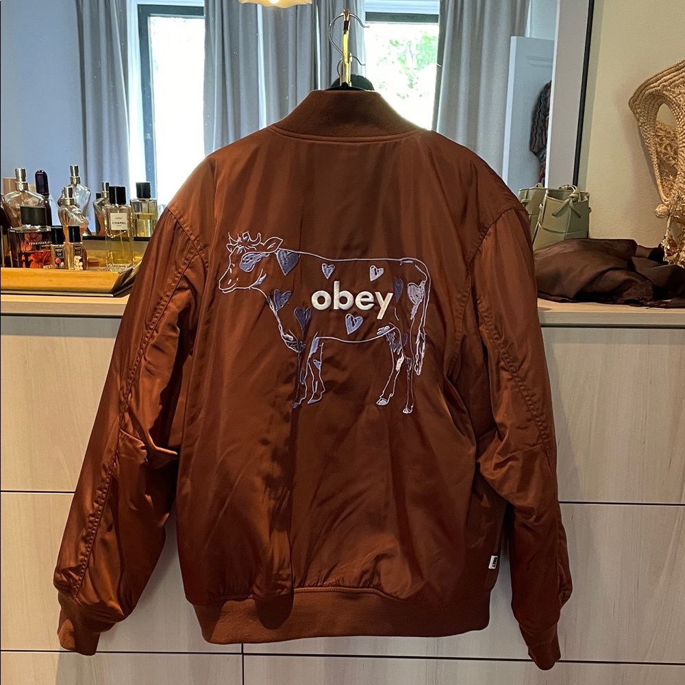 Obey Chestnut Bomber Jacket